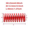YONGRUN 2PCS Mold Spring Car Rear Trunk Tailgate Support Rod Lifting Rod Tool Red Compression Spring Trunk Shock Absorber Spring