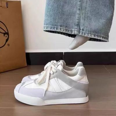 25 лет новых немецких кроссовок, женские ретро-кроссовки, сетчатые, дышащие, повседневные, спортивные туфли, кожаные, на шнуровке, импортные, на плоской подошве