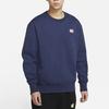 Nike Sweatshirts Men's Deep Navy Blue Crew Neck Moderate Regular CU4264-410