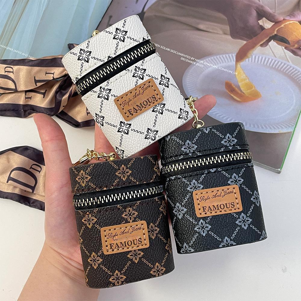 Модная личность креативный овальный ромбический ведерко помада конверт брелок лента сумка кулон для мелочей маленькие аксессуары подарок