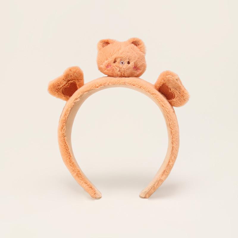 Мультяшный плюшевый ободок на голову панды с креативным дизайном для девочек, аксессуар для волос, подарок