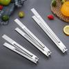 Portable Stainless BBQ Meat Steel Kitchen Barbecue Steak Tongs Salad Food Clip