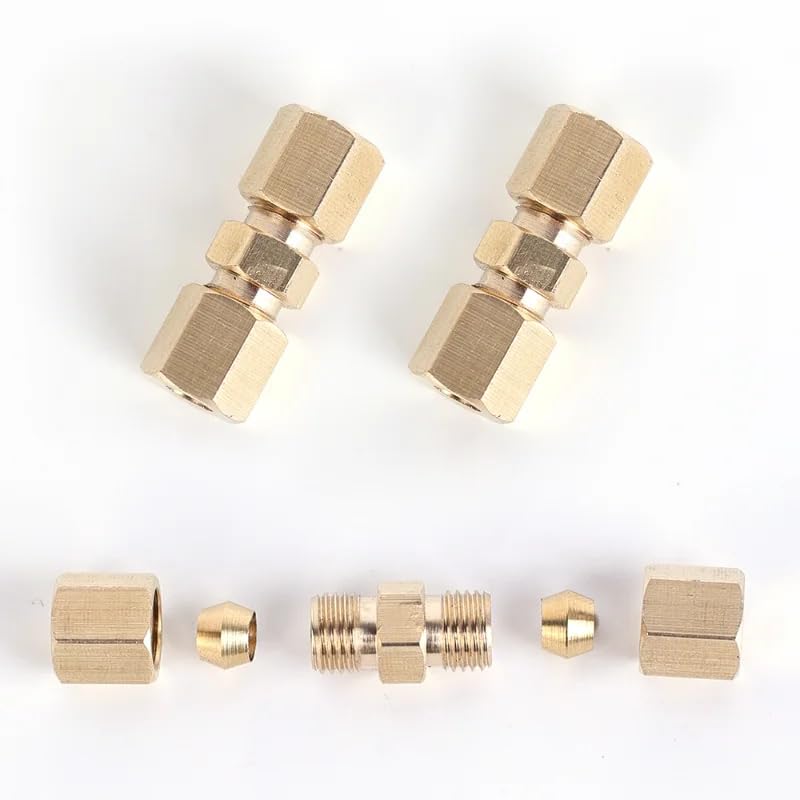 Комплект для ремонта трубных соединений с конусной гайкой 3/16 (4.8mm) диаметр - идеально подходит для ремонта соединений тормозных трубок! Двойной кольцевой соединительный элемент трубное соединение