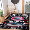 Fc Bayern München (14) Customize your name rug, office chair cushion, home bedroom living room gift.