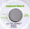 7inch Record SIZZLA - Satisfy Yourself Remix NONE Foreign Remix 2003 Jamaica Reggae, Ska & Dub Used