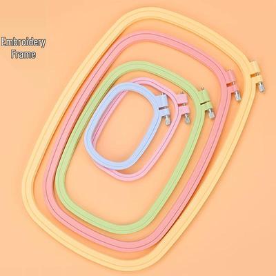 Красочный набор для ручной вышивки, вышивки крестом и фиксации рамки «Сделай сам»