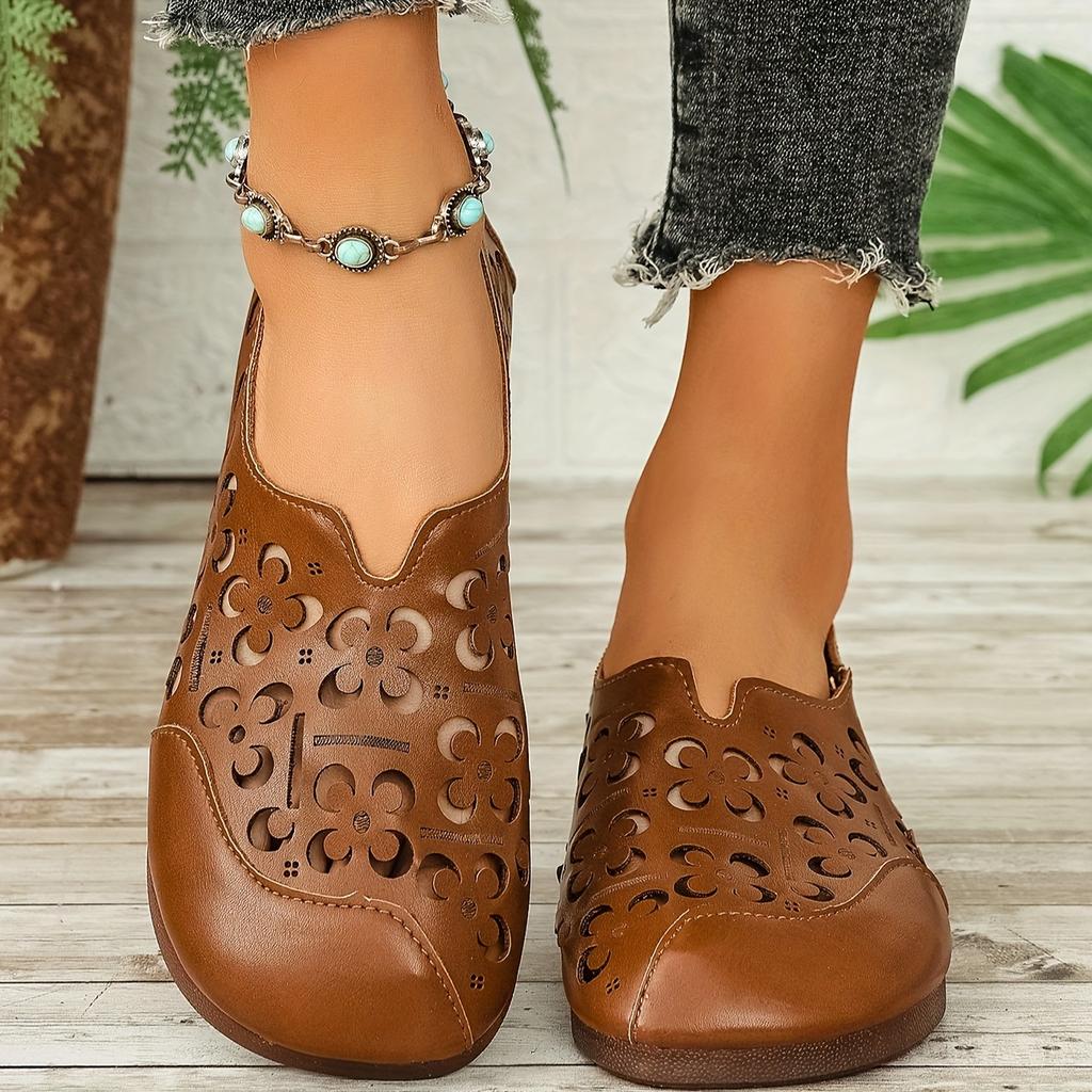 Новые балетки на плоской подошве с открытым носком, слипоны для женщин, коллекция весна 2025, большие размеры, повседневные слипоны