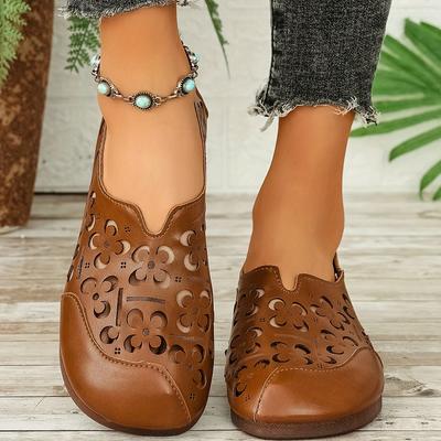 Новые балетки на плоской подошве с открытым носком, слипоны для женщин, коллекция весна 2025, большие размеры, повседневные слипоны