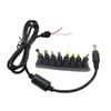 DC5V 5.5x2.1mm Cable with 8 Interchangeable Connectors for Multiple Device Compatibility Power Supply Cord