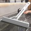 Складной скребок для душа Двусторонний скребок для стекла Щетка для чистки окон в ванной комнате Вращающийся на 180 градусов скребок для чистки зеркал