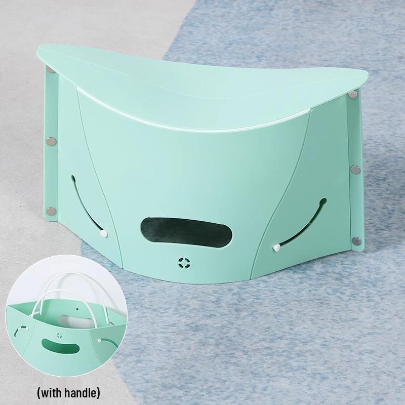 Jin Fu Портативный складной пластиковый табурет для путешествий и использования на открытом воздухе