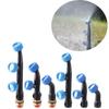 1/4” Female Thread Pesticide Sprayer Nozzle Single/Double/3 Nozzle Head Garden Agriculture Greenhouse Irrigation Misting Nozzle