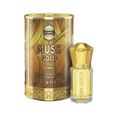 Аттар MUSK GOLD | Фруктово-цветочный и мускусный аромат | Унисекс безалкогольный | Стойкий аттар для мужчин и женщин - 5 мл