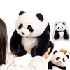 Realistic Giant Stuffed Animals Panda Baby Plush Toy Cute Pandas Dolls  Super Soft Hug Pillow for Kids Birthday Gifts Home Decor