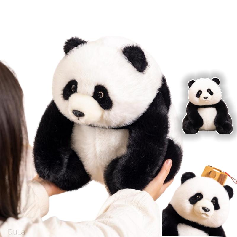 Realistic Giant Stuffed Animals Panda Baby Plush Toy Cute Pandas Dolls  Super Soft Hug Pillow for Kids Birthday Gifts Home Decor