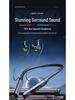 Bluetooth-наушники с шейным ободком 2025: Тяжелый Бас, Беспроводные, Шумоподавление, Длительное Время Ожидания, Спорт и Бег