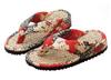 Handmade Kyoto Colored Folk Art Rope Sandals Brilliant