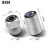Car Logo Badge Wheel Tire Valve Caps Air Stem Tyre Plug Accessories For Volvo Rdesign XC60 XC40 V60 V40 EX30 XC90 S60 C30 V50