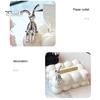 Tissue Box Storage Holder Large Capacity Spring Design Easy To Use Luxury Home Tissue Paper Organizer Desktop Decor