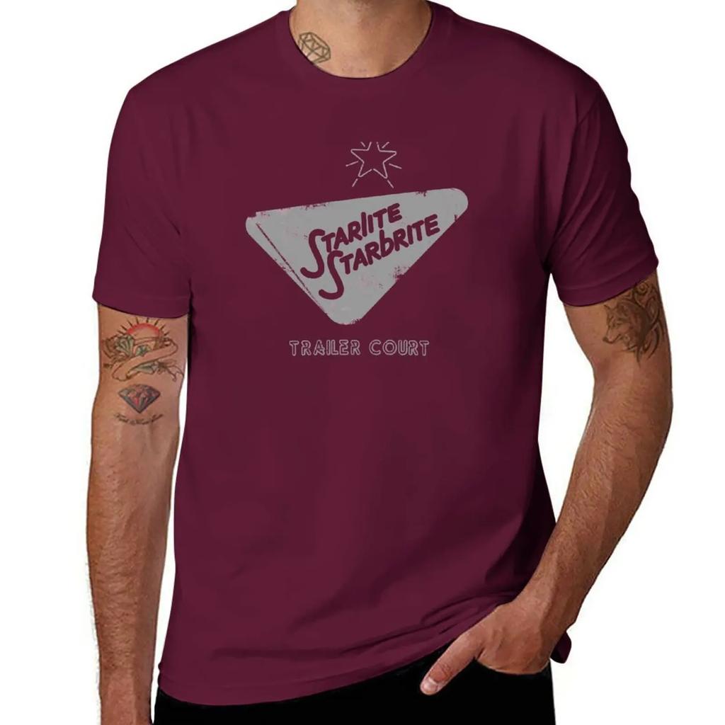 Starlite Starbrite Distressed Logo T-Shirt custom t shirts design your own black t shirts clothes for