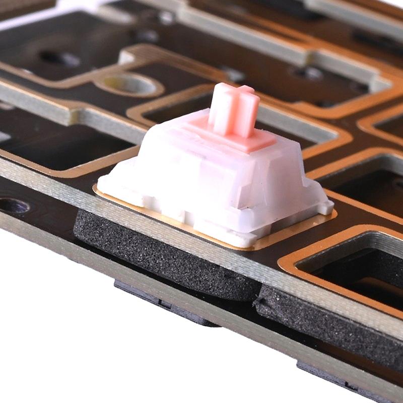 120 шт./упак. Механическая клавиатура, переключатель, накладка, пленка, пена, позиционирующая пластина, накладка на ногу