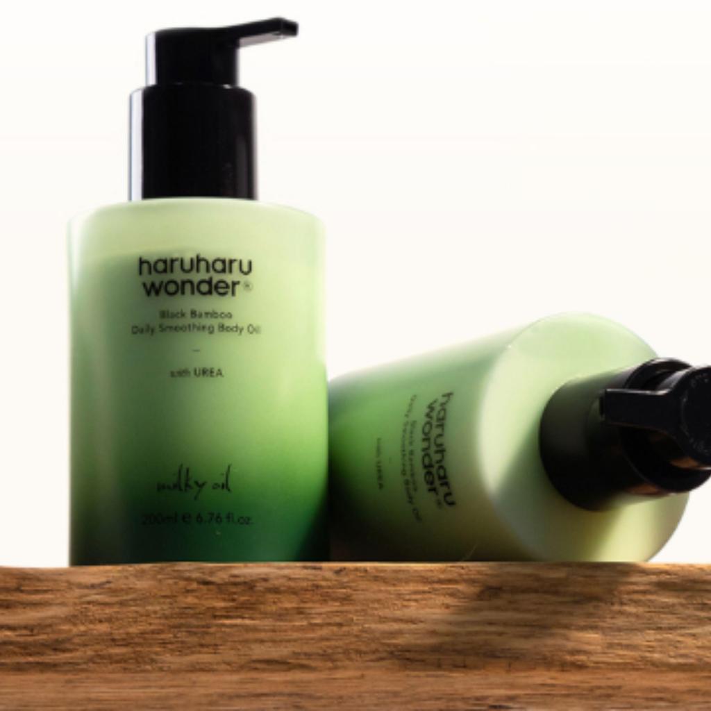 Haruharu Wonder Black Bamboo Daily Smoothing Body Oil 200ml