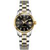 JINSHIDUN Brand Watch Heart Steel Automatic Mechanical Single Calendar Luminous Waterproof Women's Watch Women's Watch