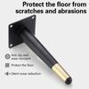 Luxury Lightweight Furniture Legs Supportive Foot Dining Table Legs Book Desk Foot Tv Cabinet Bathroom Cabinet