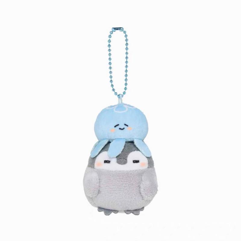 Кактус-пингвин Осьминог Багаж Трава Плюшевый кулон-брелок Мультяшная плюшевая кукла