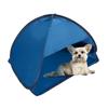 HACRAHO Beach Sun Shelter Beach 1pc Windproof Portable Sun Shelter Tent Camping Picnic Tent for Small Dogs Cats and Other Small Blue Pop-up Tent,