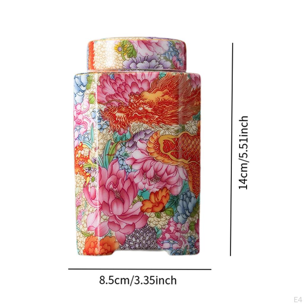 -Тройник -Канистра -Китайская традиционная с крышкой с эффектом памяти для украшения стола, кухни, офиса