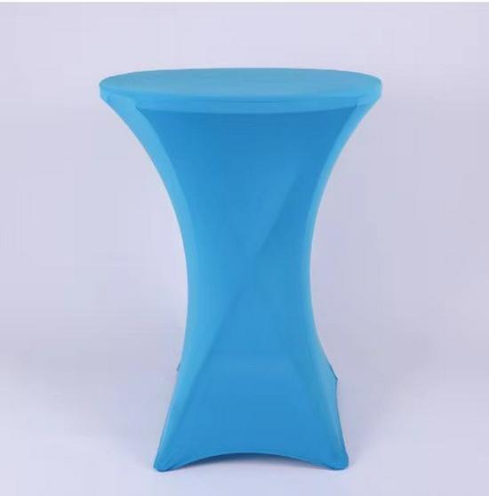 Стрейч Чехол для Коктейльного Стола, Высокая Круглая Скатерть для Барного Стола, Чехол для Банкетного Стола