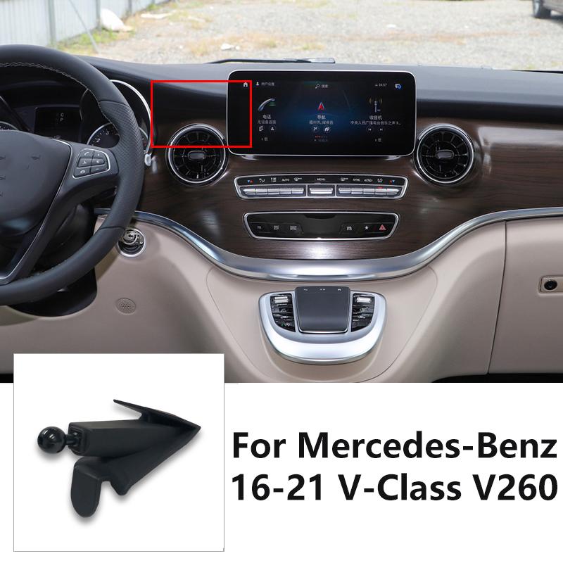 Для Benz C/E/B/S/R-Класса ML CLS CLA GLA GLB GLC GLE GLK GLS Держатель для телефона в машине Подставка для смартфона Специальное основание Крепежный кронштейн