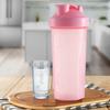 600 мл бутылка для протеинового шейкера с шариком из нержавеющей стали, точные весы, портативная чашка для воды для смешивания воды для фитнеса, пластиковый миксер, бутылка-блендер, подарок на день рождения
