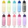 550ML Travel Multi-color Sport Plastic Water Cup Water Bottle Large Capacity