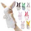 Plush Rabbit Bunny Hand Puppet Soft  Fashion   Early Education