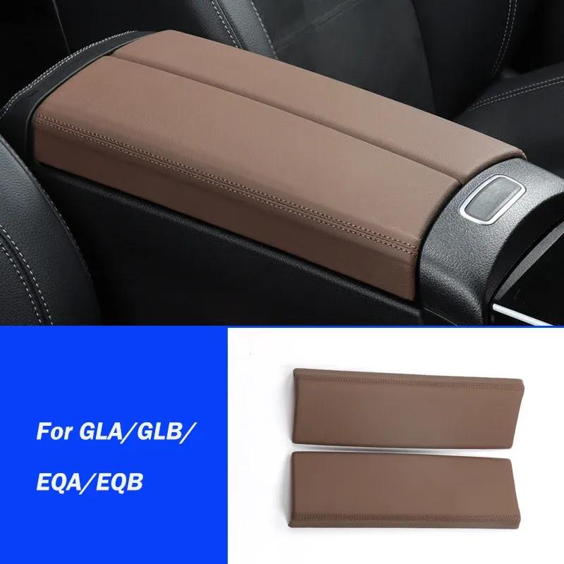 Декоративная наклейка на центральную консоль для Mercedes Benz GLA/GLB220/A200L, Защитная пленка для CLA/EQA/EQB, Интерьер