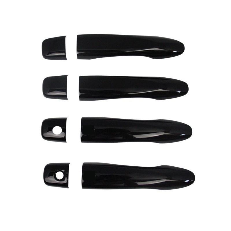 Подходит для 17-23 Nissan Navara: Модифицированная накладка на внешнюю дверную ручку - Яркая отделка для особого украшения