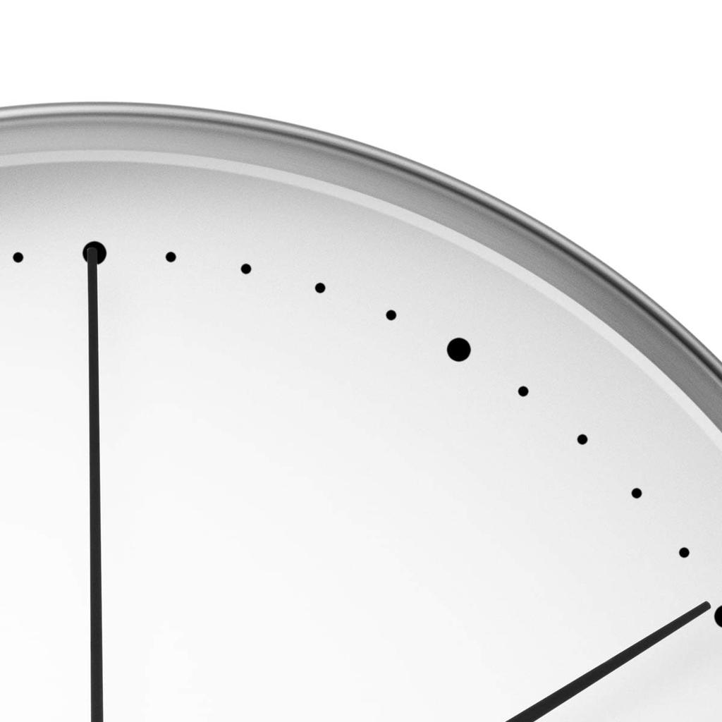 Аналоговые настенные часы Georg Jensen Henning Koppel, Белые, Диаметр 30 см x Глубина 6 см, Номер продукта: 3587583