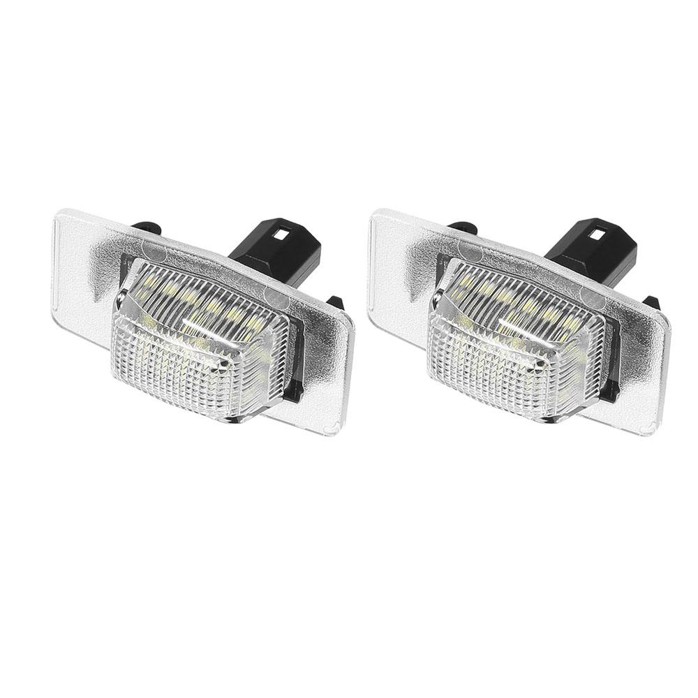 1 Pair Rear License Plate Light NC1051270B NC1051270A For Mazda Ford Mercury