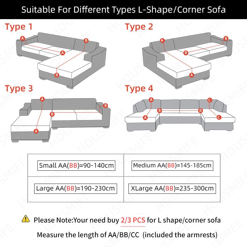 Geometric Elastic Sofa Cover For Living Room Couch Cover High Stretch Sofa Slipcovers Furniture Protector All Cover Home Decor