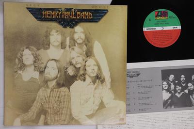 LP Пластинка HENRY PAUL BAND - Grey Ghost P10720A ATLANTIC 1979 Япония Рок Б/У