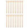 20pcs Facial Body Hair Removal Wax Spatulas Applicator Tool Wooden Wax Sticks (Guitar Shape)