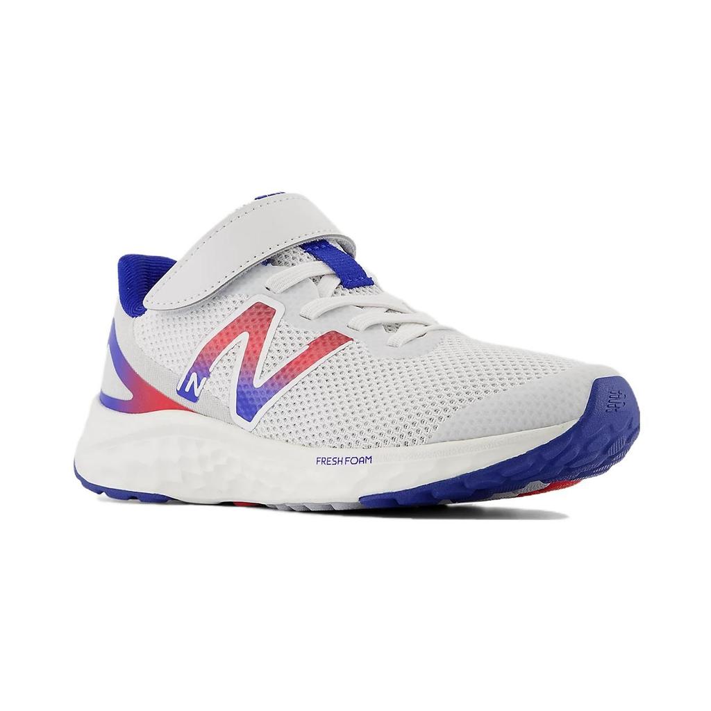 (PS) New Balance Fresh Foam Arishi v4 Bungee Lace Top Strap 'Quartz Grey Team Royal' Kids' PAARIFB4