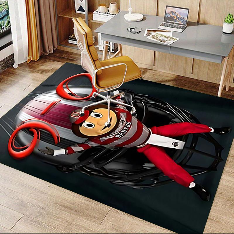 1pc BRUTUS HELMET Carpet, Office Rug Outdoor Mat Home Decor Area Carpet Festival