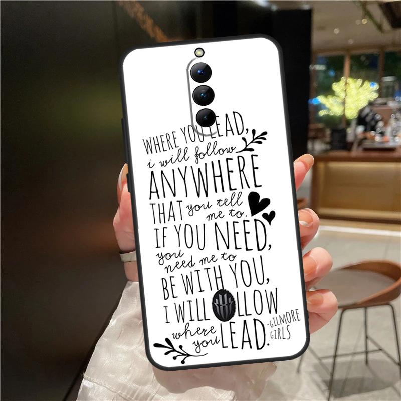 Gilmore Girls Quotes Case For Red Magic 9 8S 8 Pro Plus Cover For ZTE Nubia Red Magic 6S 7S 6 7 Pro 6R 5S 5G