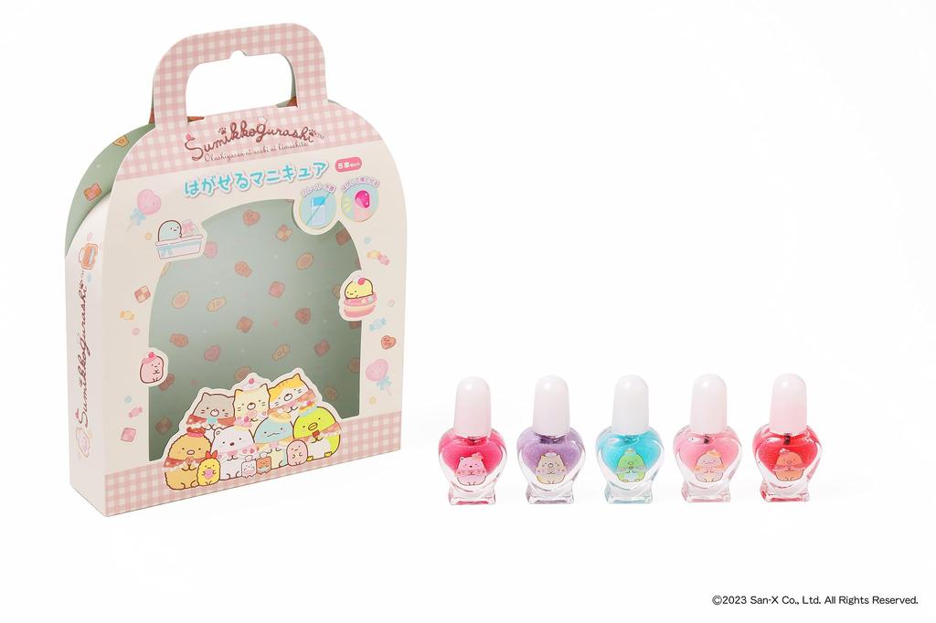 Wraith Sumikkogurashi Набор для ногтей из 230730 штук, отслаивающийся лак, 5,