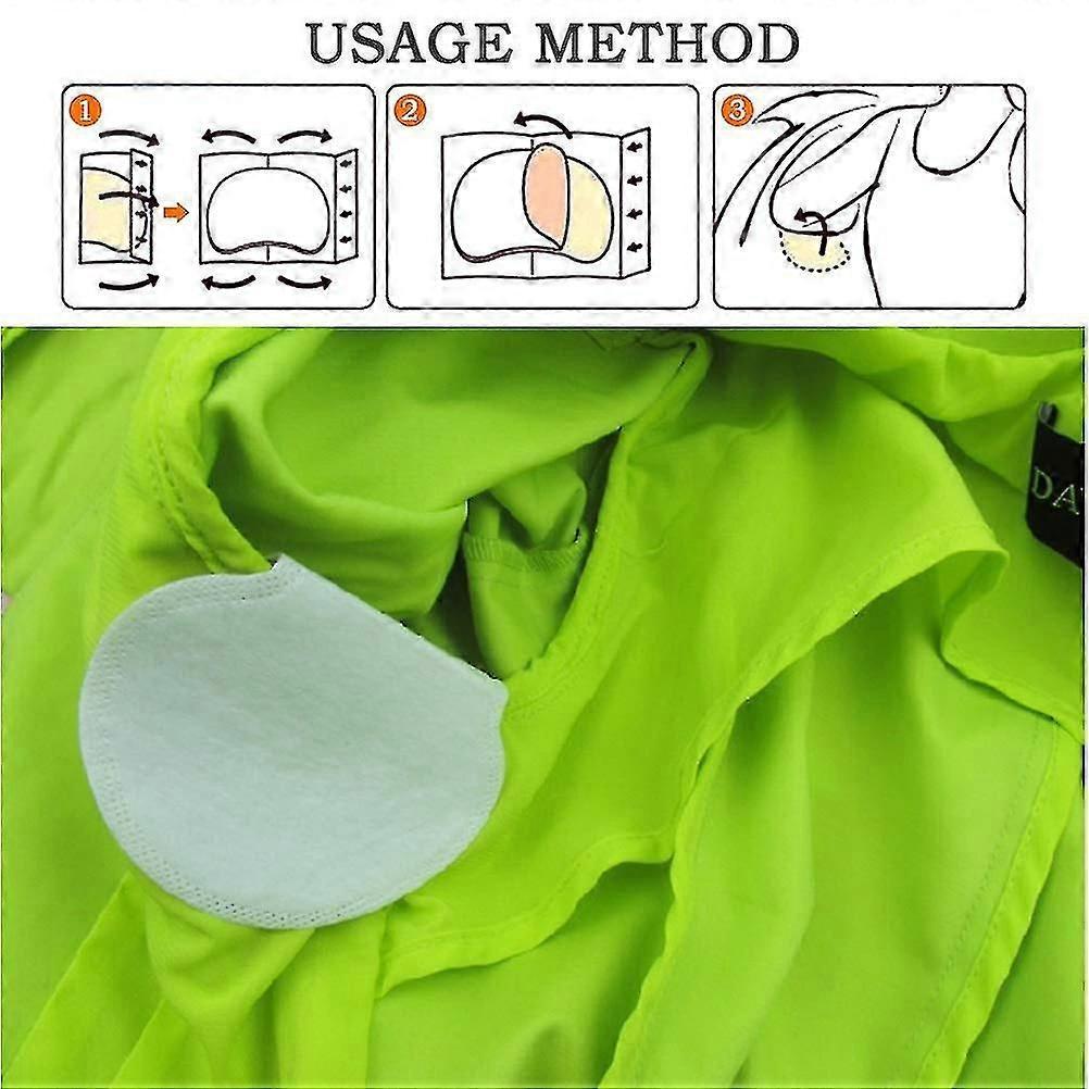 80pcs Underarm Sweat Pads Disposable Armpit Sweat Pads For Women And Men Comfortable Sweat Absorbing Pads