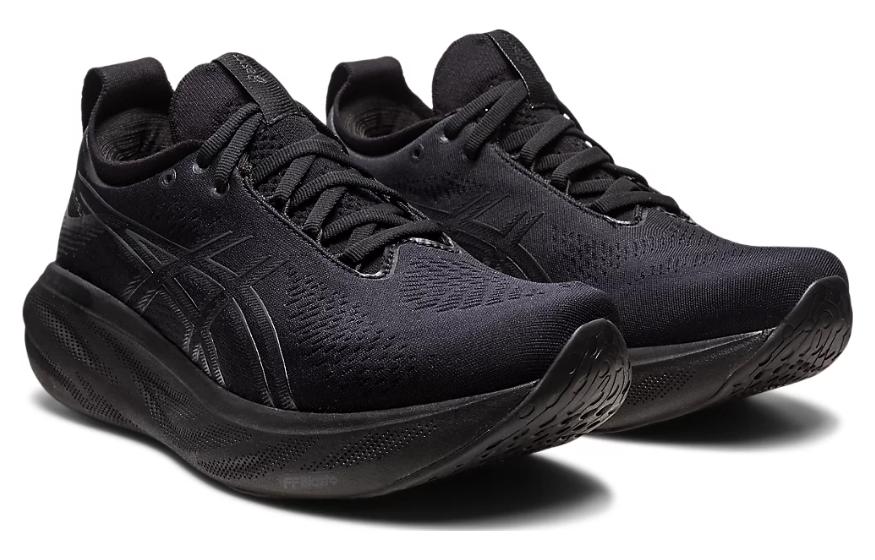 ASICS Gel Nimbus 25 Black Graphite Grey Women's 1012B356-002