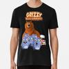 Футболка Grizzy And Lemmings S-5XL Сделано в США